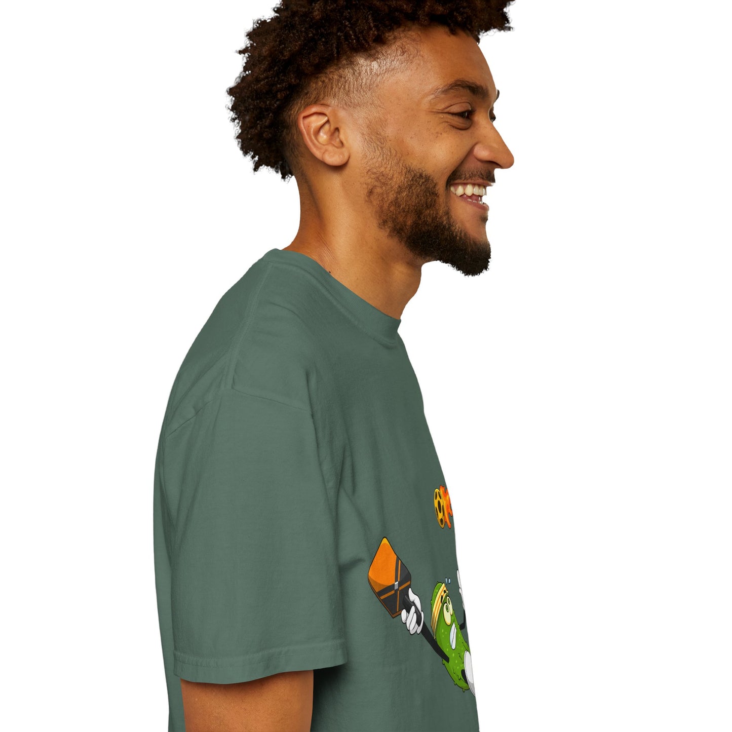 Pickle Soccer T-Shirt — Funny Kicking Pickle Graphic Tee