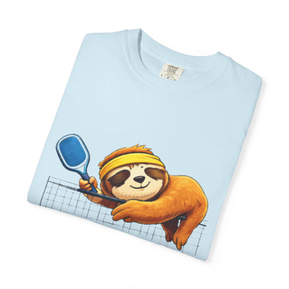 Sloth Pickleball T-Shirt - "Nap. Dink. Repeat." Casual Sports Tee
