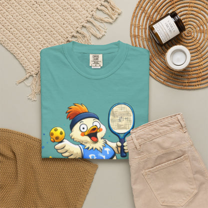 Pickleball Chicken “Check Out My Dinks” T-Shirt