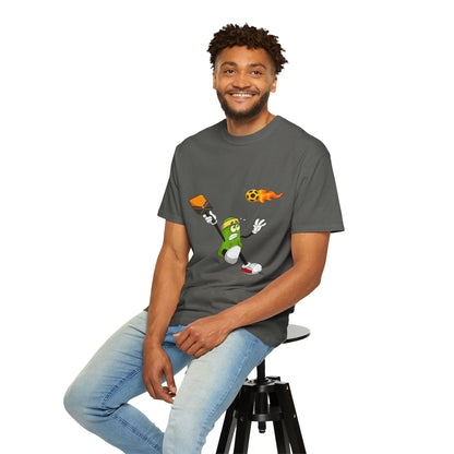 Pickle Soccer T-Shirt — Funny Kicking Pickle Graphic Tee