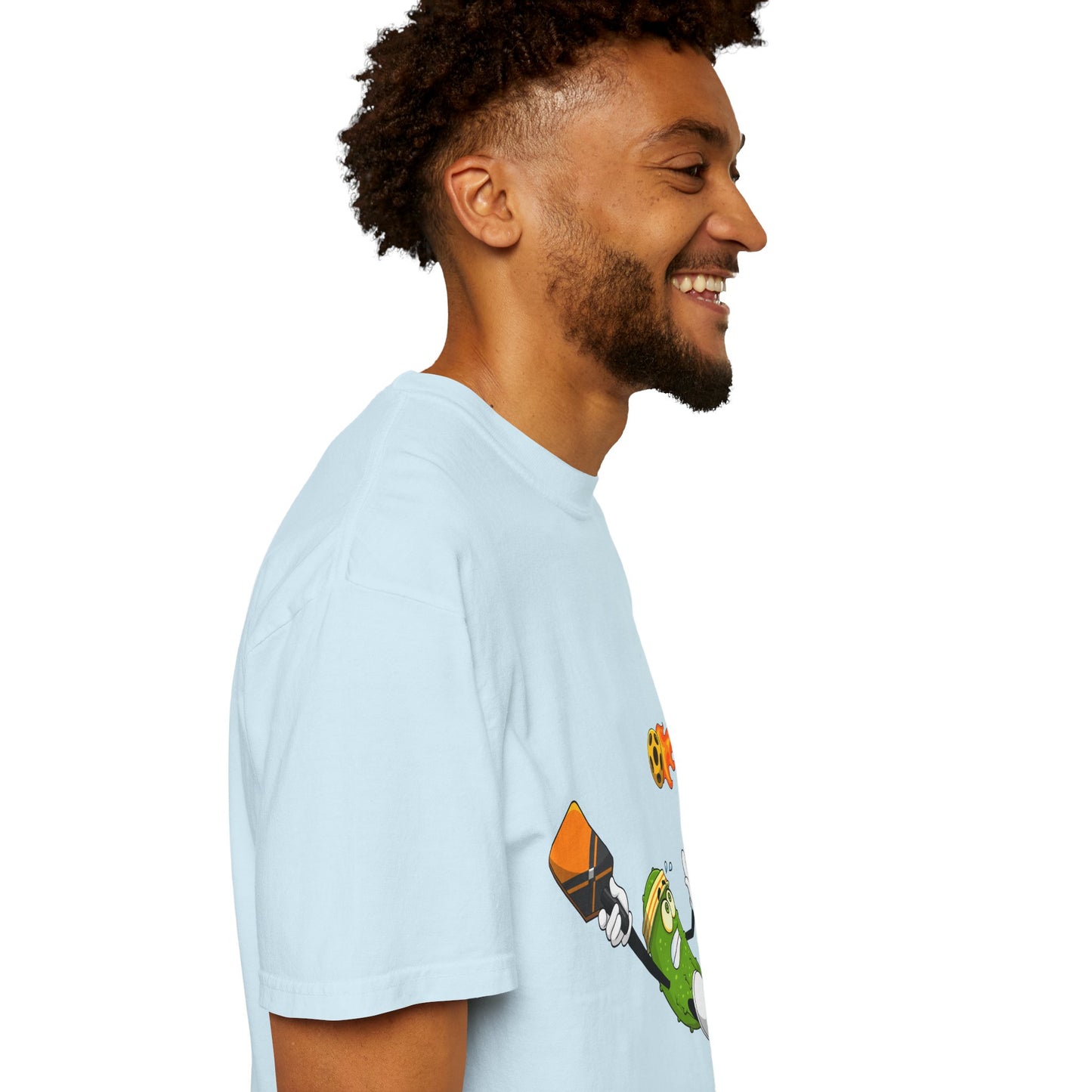 Pickle Soccer T-Shirt — Funny Kicking Pickle Graphic Tee