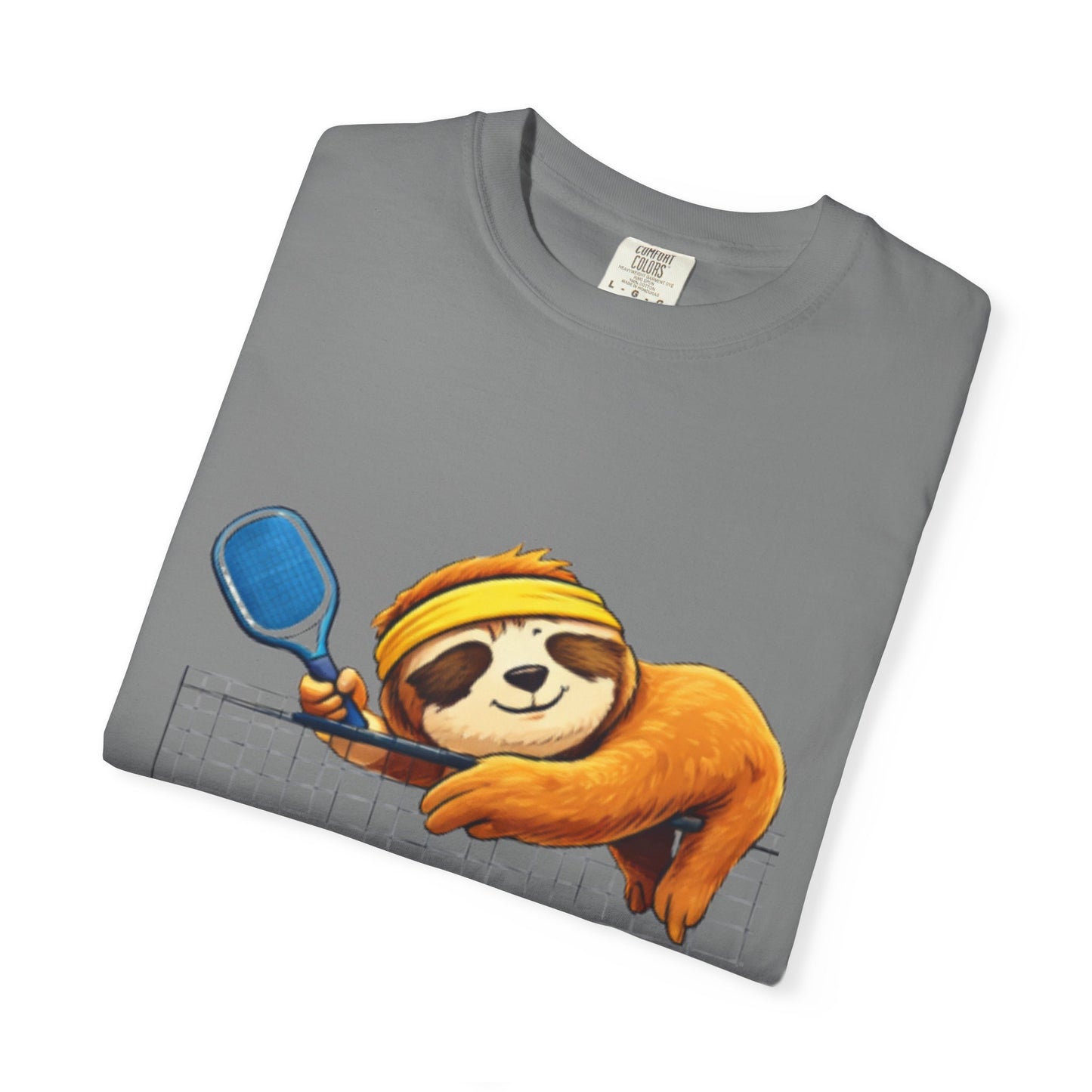 Sloth Pickleball T-Shirt - "Nap. Dink. Repeat." Casual Sports Tee