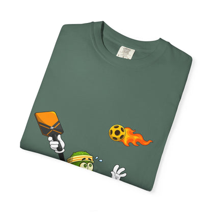 Pickle Soccer T-Shirt — Funny Kicking Pickle Graphic Tee
