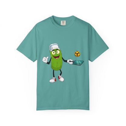 Cricket Pickle Mascot T-Shirt – Pickle Playing Cricket Graphic Tee