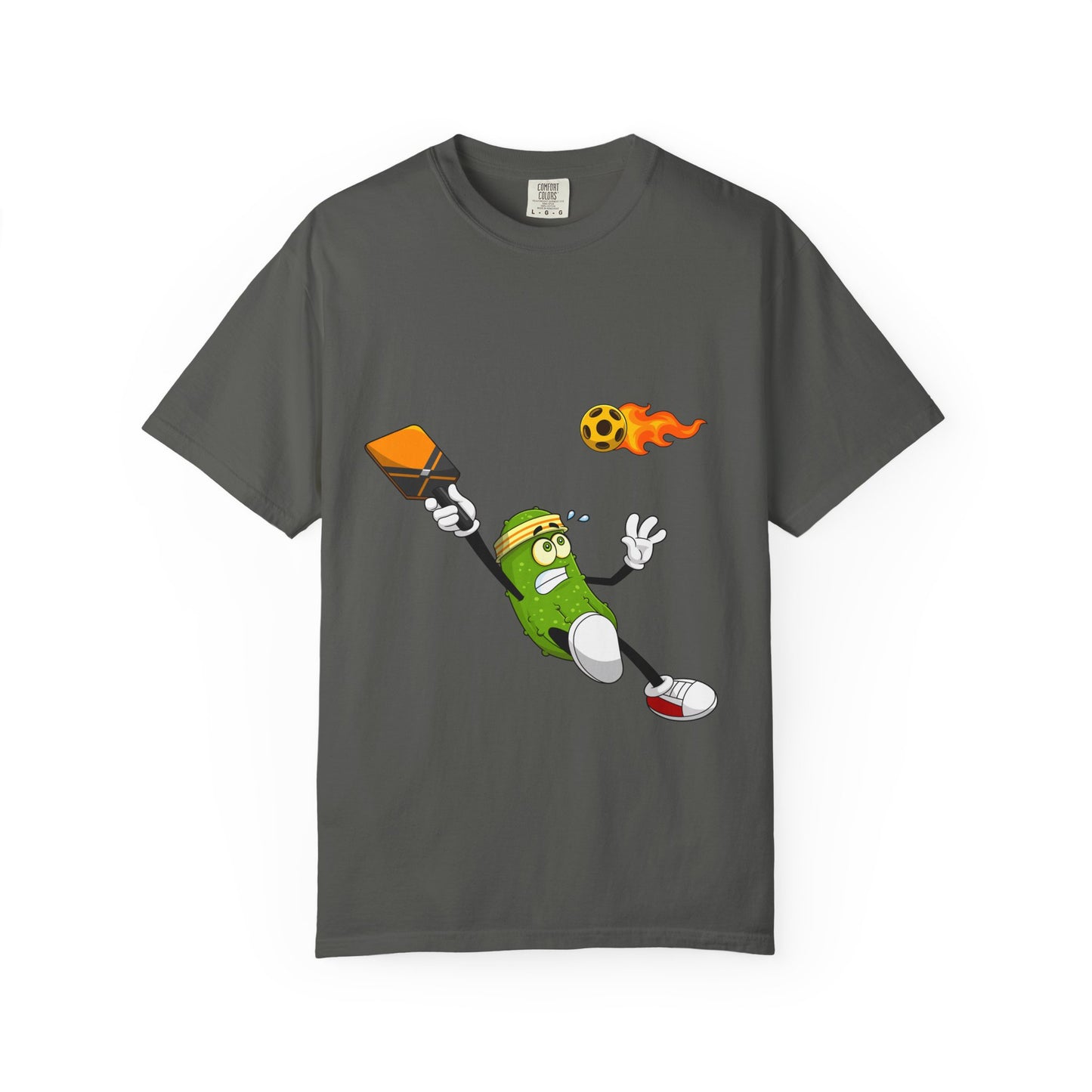 Pickle Soccer T-Shirt — Funny Kicking Pickle Graphic Tee