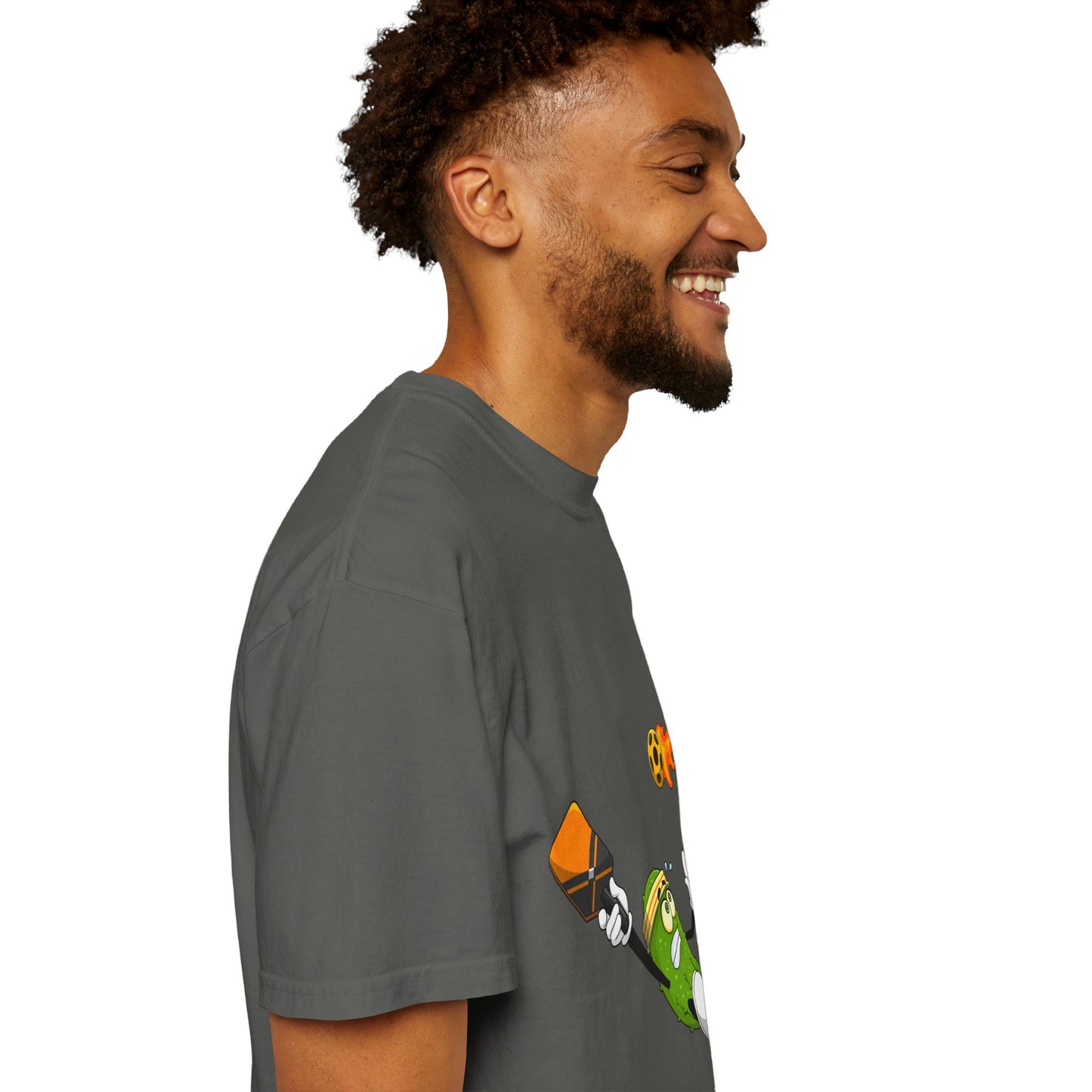 Pickle Soccer T-Shirt — Funny Kicking Pickle Graphic Tee