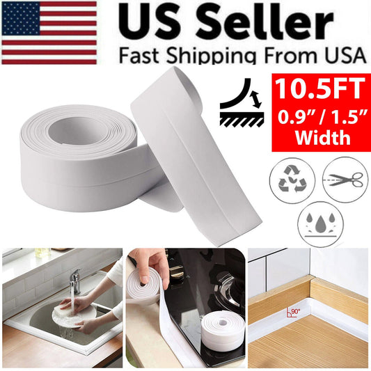 10.5FT Kitchen & Bathroom Sealing Adhesive Strip