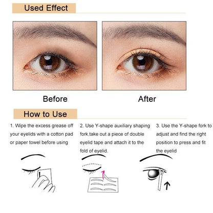 1200pcs Clear Eye Lift Strips